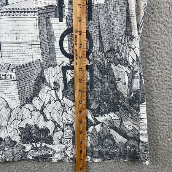 Vintage 90s Greece All Over Print Tee Shirt size M - Picture 6 of 8